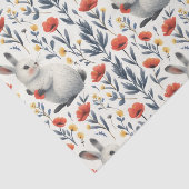 Springtime Bunny Tissuepapier (Detail)