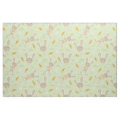 Springtime Bunny Wortelen Stof (Fat Quarter)
