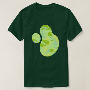 SpringTime Camo Patroon Verf Splat v2 T-shirt