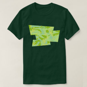SpringTime Camo Pattern Blown Pixel T-shirt