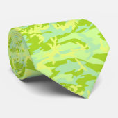 SpringTime Camo Pattern Stropdas (Opgerold)