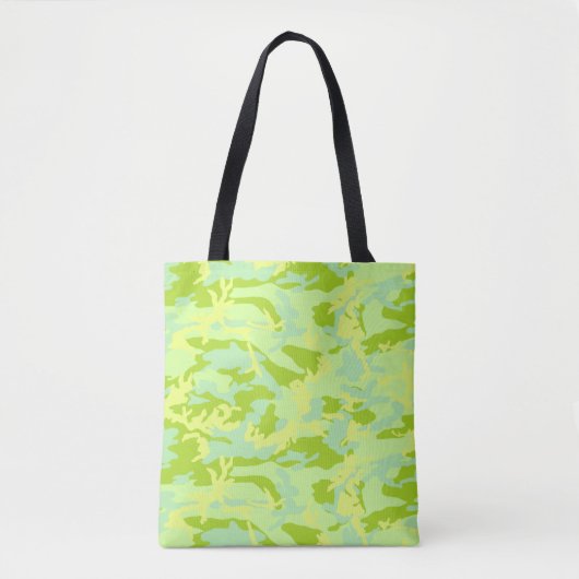 SpringTime Camo Pattern Tote Bag (Voorkant)