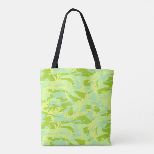 SpringTime Camo Pattern Tote Bag (Achterkant)