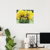 Springtime-chickadee-poster Poster (Thuiskantoor)