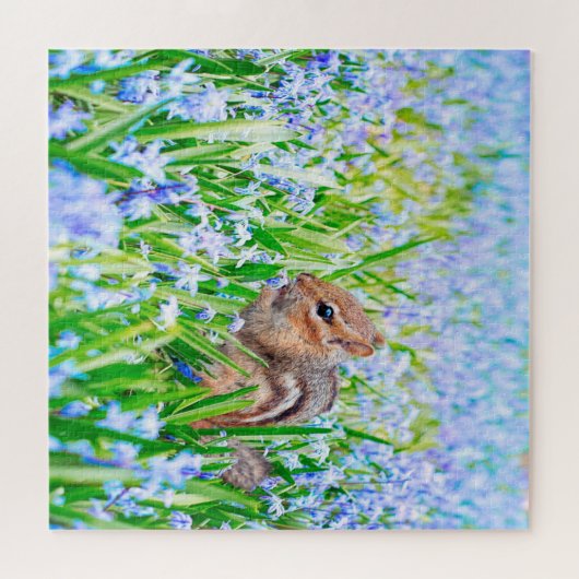 Springtime Chipmunk 2 Legpuzzel (Horizontaal)
