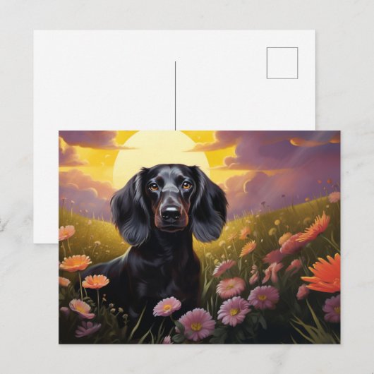 Springtime Dances-briefkaart Briefkaart (Voorkant / Achterkant)