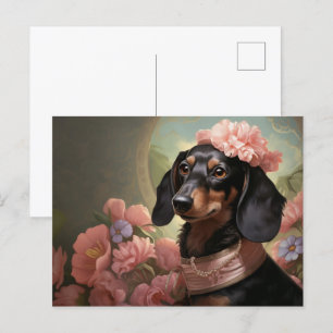 Springtime Dances-briefkaart Briefkaart