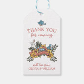 Springtime - Dank u Baby shower voor cadeautjes La Cadeaulabel (Voorkant)