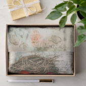 Springtime Delight: Vogels en eieren voor Pasen Tissuepapier (Geschenk)