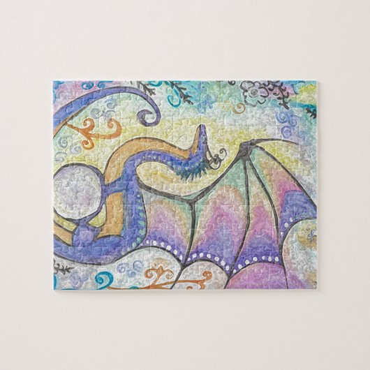 Springtime Dragon Legpuzzel (Horizontaal)