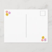 Springtime Dreaming Groundhog Feestdagenkaart (Achterkant)