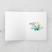 Springtime Easter Kaart (Binnen)