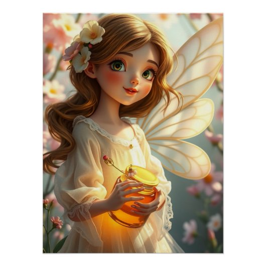 Springtime Fairy Art Perfect Poster (Voorkant)