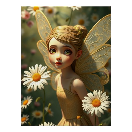 Springtime Fairy Art Perfect Poster (Voorkant)