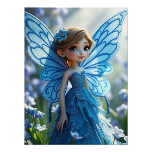 Springtime Fairy Art Perfect Poster (Voorkant)