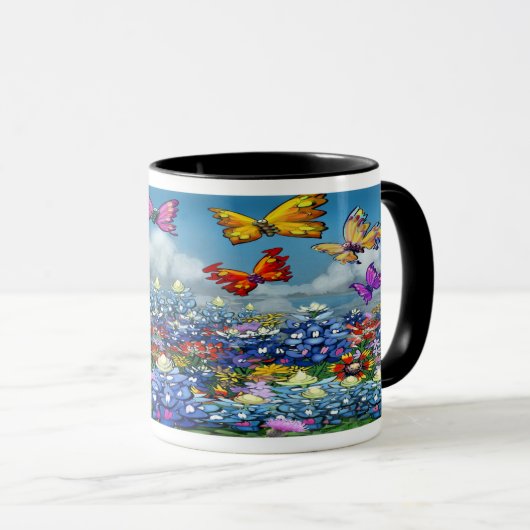 Springtime Fantasy Mok (Voorkant rechts)