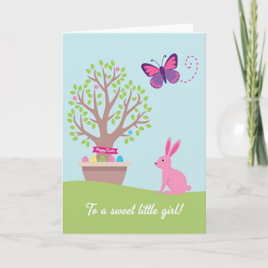 Springtime Faux Gold Foil Card Kaart (Voorkant)