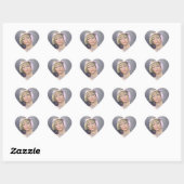 Springtime Flapper Heart Sticker (Vel)