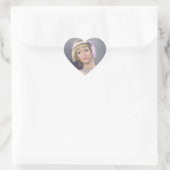 Springtime Flapper Heart Sticker (Tas)