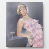 Springtime Flapper Plaque Fotoplaat (Voorkant)