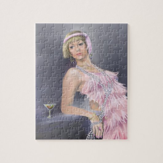 Springtime Flapper Puzzle Legpuzzel (Verticaal)