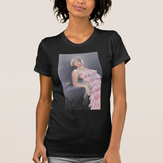 Springtime Flapper T-Shirt (Voorkant)
