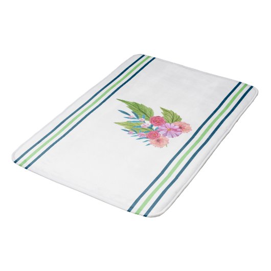 Springtime Floral Badmat (Gekanteld)