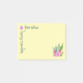 Springtime Floral Post-it® Notes (Voorkant)