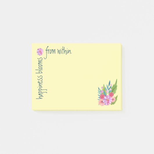 Springtime Floral Post-it® Notes (Voorkant)