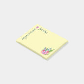 Springtime Floral Post-it® Notes (Schuin)