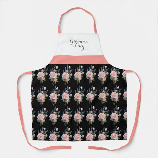  Springtime Floral Print Specialized Apron Schort (Voorkant)