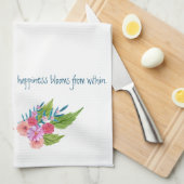 Springtime Floral Theedoek (Quarter Fold)