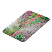 Springtime Flowers Along Stone Walkway Magneet (Linkerzijde)