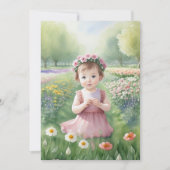 Springtime Flowers Bedankkaart (Voorkant)