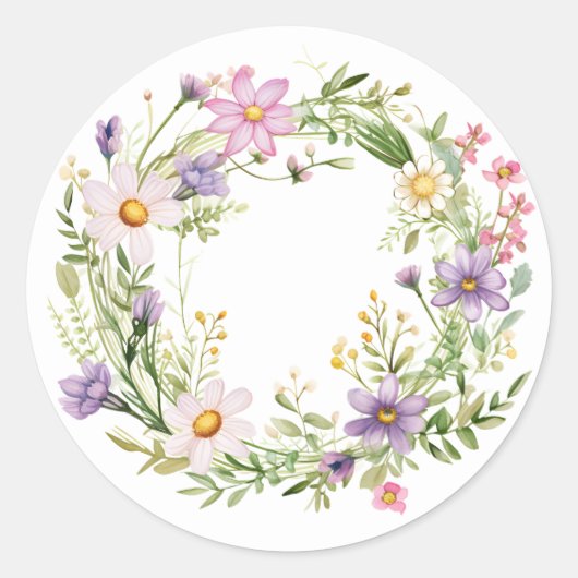 Springtime Flowers Stickers (Voorkant)