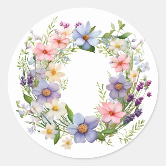 Springtime Flowers Stickers (Voorkant)