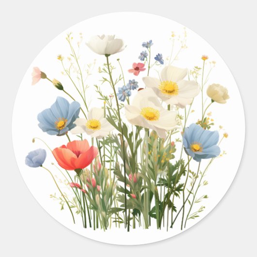 Springtime Flowers Stickers (Voorkant)