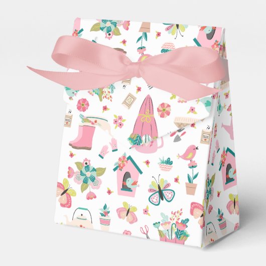 Springtime Garden Bedankdoosjes (Voorkant Zijde)