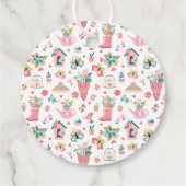 Springtime Garden Bedankjes Labels (Achterkant)