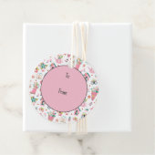 Springtime Garden Bedankjes Labels (In situ)