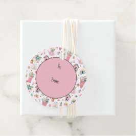 Springtime Garden Bedankjes Labels