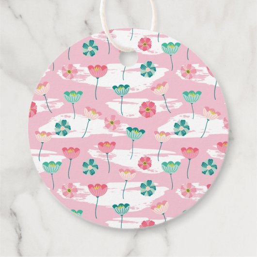 Springtime Garden Bedankjes Labels (Achterkant)