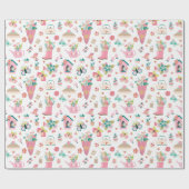 Springtime Garden Cadeaupapier (Vlak)