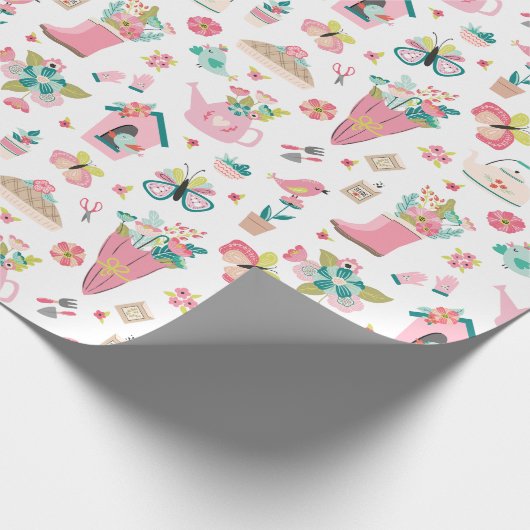 Springtime Garden Cadeaupapier (Hoek)