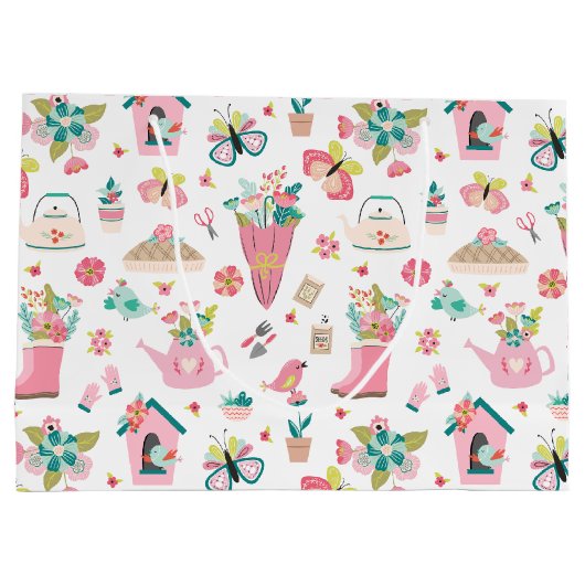 Springtime Garden Groot Cadeauzakje (Achterkant)