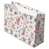 Springtime Garden Groot Cadeauzakje (Voorkant Gekanteld)