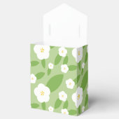 Springtime Gingham & Blooms Baby shower Thema Bedankdoosjes (Geopend)