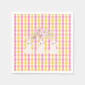 Springtime Gingham Servet (Voorkant)