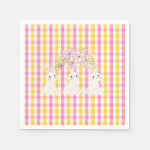 Springtime Gingham Servet