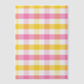 Springtime Gingham Vellum Uitnodigingen (Voorkant)